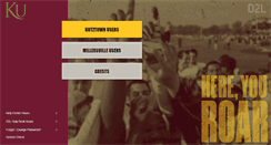 Desktop Screenshot of desire2learn.kutztown.edu